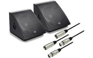 Conjunto monitores escenario LD Systems 500WRMS