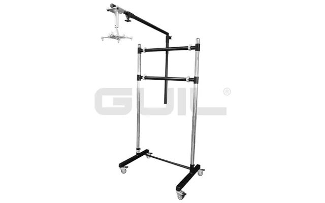 Soporte móvil regulable para pizarra con brazo telescópico provisto de soporte para Proyector