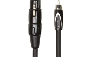 Roland RCC5RCXF Cable serie Black XLR hembra a rca 1.5 m