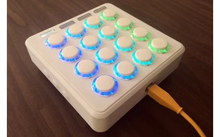 DJ TechTools Midi Fighter 3D Blanco