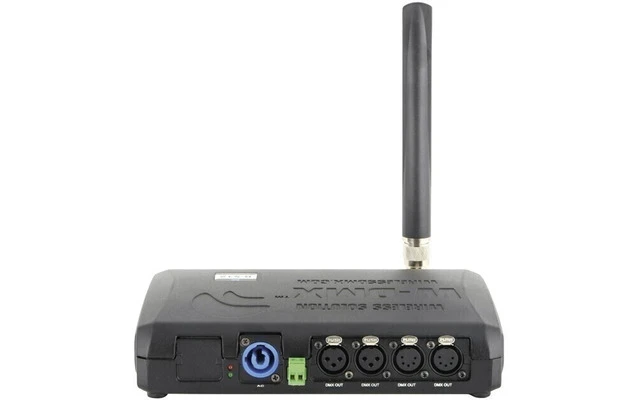 Showtec Wireless Solutions W-DMX BlackBox R-512 G5 Receiver 2,4/5,8 GHz