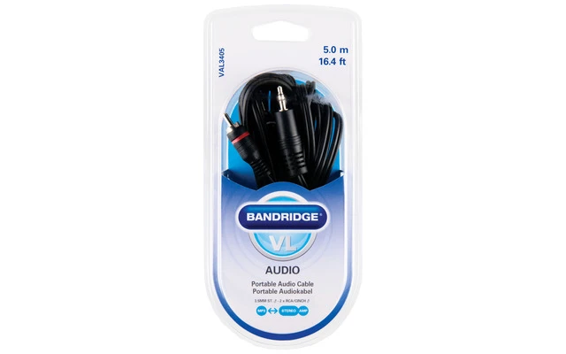 Cable para Audio Portátil 5.0 m