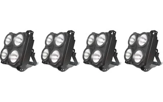 4x Cegadora LED + FlightCase