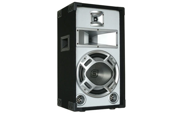 SkyTec Baffle blanco 10"/25cm 400W LED azules.
