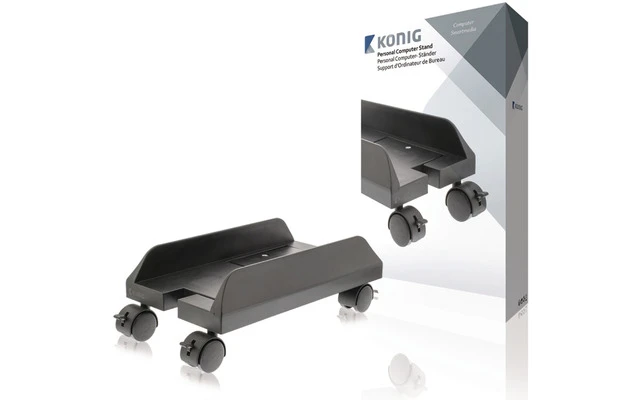 Soporte Sobremesa Uso Doméstico / Uso de Oficina Plastico / Metal Negro