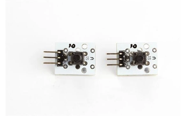 Módulo pulsador compatible con Arduino (2 unidades)