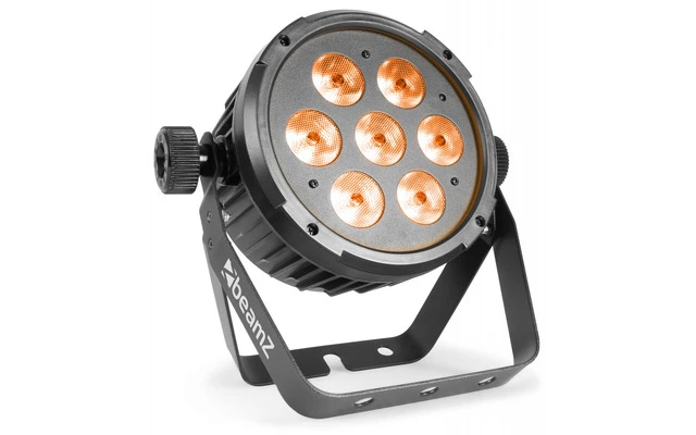 BeamZ BT280 Foco PAR plano LED 7x10W 6-en-1 RGBAW-UV