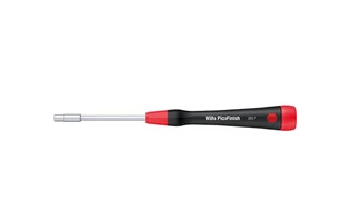 Wiha Destornillador de precisión PicoFinish con llave de vaso hexagonal (00549) 3,2 mm x 60 mm