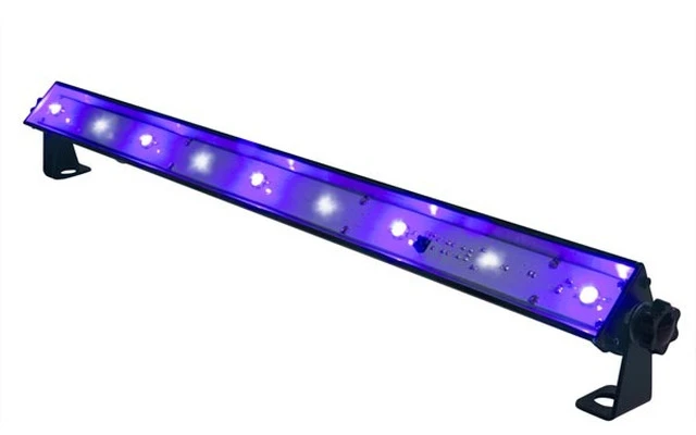 HQ Power LED Slim Light - Efecto Wash UV con efecto estroboscópico - LED Blanco