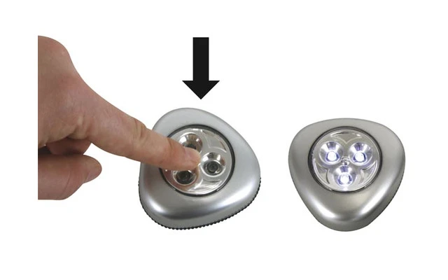 Lámparas LED Autoadhesivas - 3 unidades