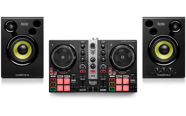Hercules DJControl Inpulse 200 MK2 + DJMonitor 42
