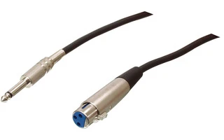 Cable profesional para micrófono de 6.00 m
