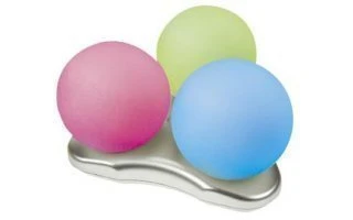 3 BOLAS LUMINOSAS DE COLORES ALTERNANTES