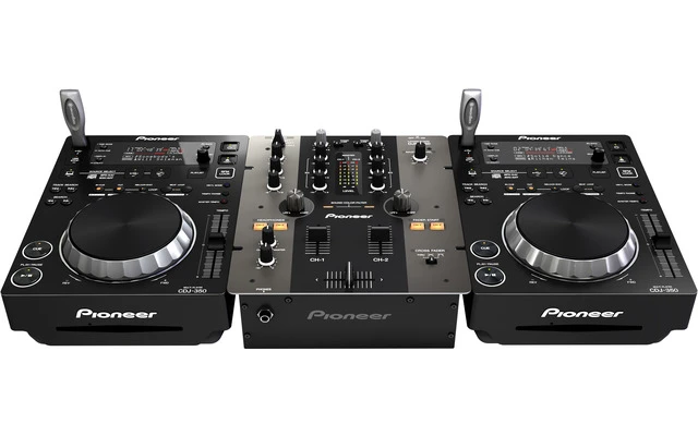 Pack Pioneer CDJ 350 + DJM 250