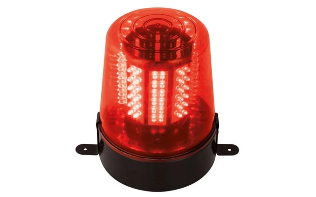 Luz rotativa con LEDs - color Rojo