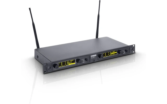LD Systems WIN 42 BPG 2 B 5 Sistema inalámbrico con 2 Petacas y 2 Cables de Guitarra Banda 5 584