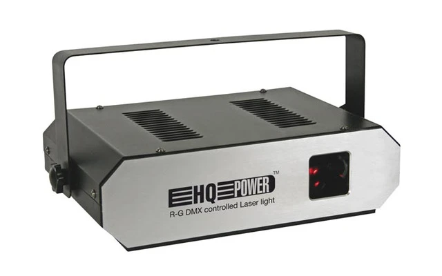 Laser Rojo/Verde/Amarillo 160mW - 10 Canales DMX