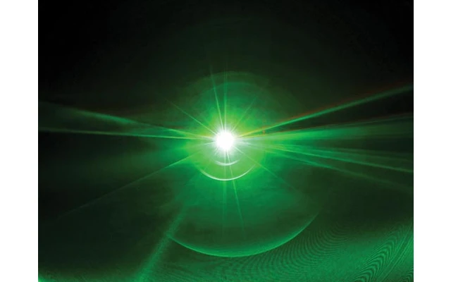 Laser Rojo/Verde/Amarillo 160mW - 10 Canales DMX