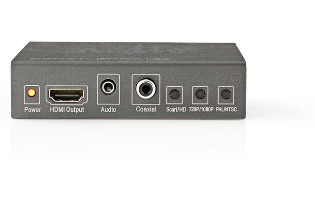 Convertidor SCART a HDMI - 1 toma - Entrada SCART - Salida HDMI - Nedis VCON3420AT