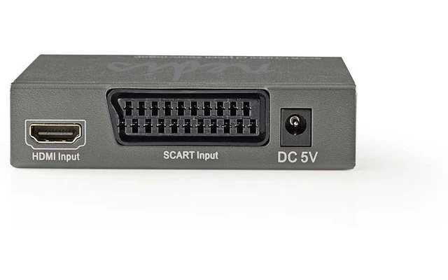 Convertidor SCART a HDMI - 1 toma - Entrada SCART - Salida HDMI - Nedis VCON3420AT