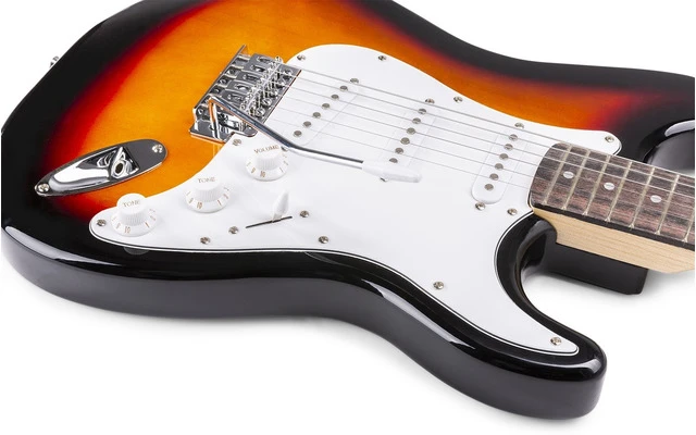 Max GigKit Pack de guitarra eléctrica Sunburst