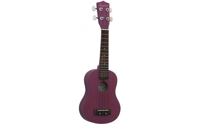 Daytona UK 211 Morado Ukelele Soprano con funda nylon