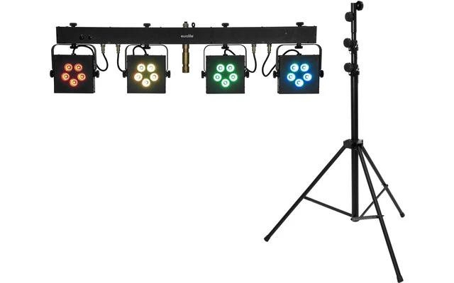 Eurolite Set LED KLS-902 + STV-60-WOT EU Steel stand black