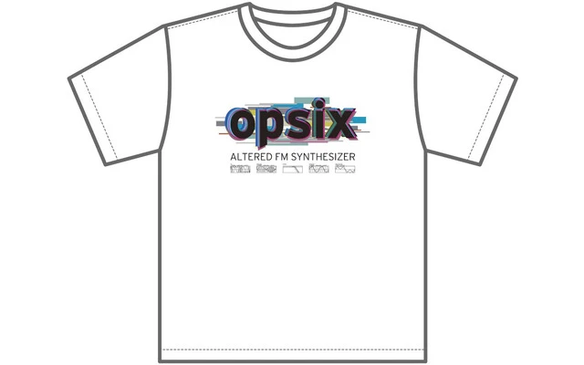 Korg OpSix T-Shirt Logo - Talla S