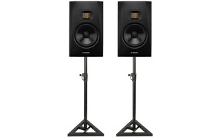 2x Adam T7V + Soportes de altavoz universal