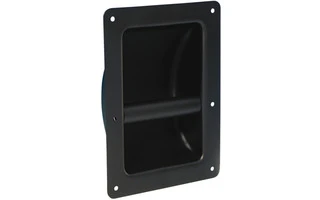 Adam Hall Hardware 3402 - Asa empotrable acero negro