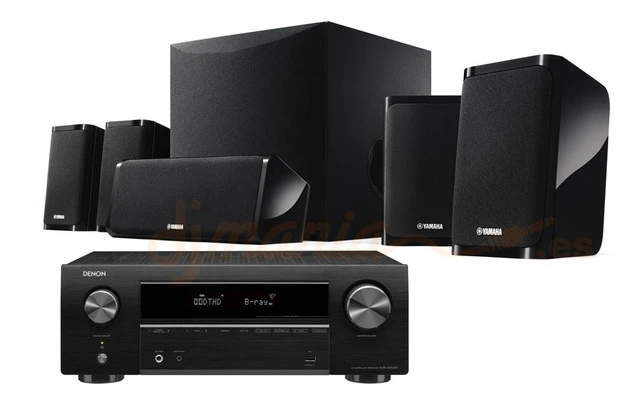 Denon AVR-X550 + Yamaha NS-P41