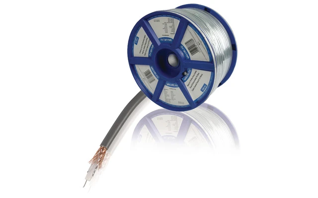 Cable coaxial 12 en bobina de 100 m