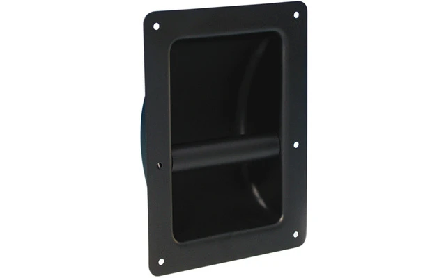 Adam Hall Hardware 3402 - Asa empotrable acero negro
