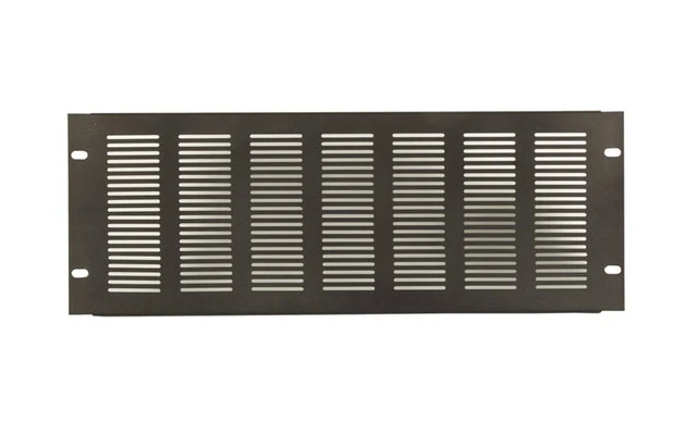 Panel de ventilación para Rack 19" ,  4U , Espesor 1.2mm , Negro