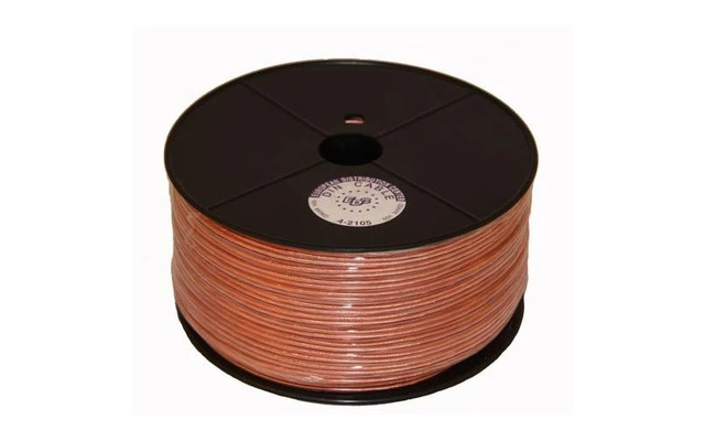 Cable paralelo 2 hilos apantallados 3,6mm OFC
