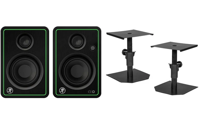 Mackie CR3-X + Pareja de monitores de mesa