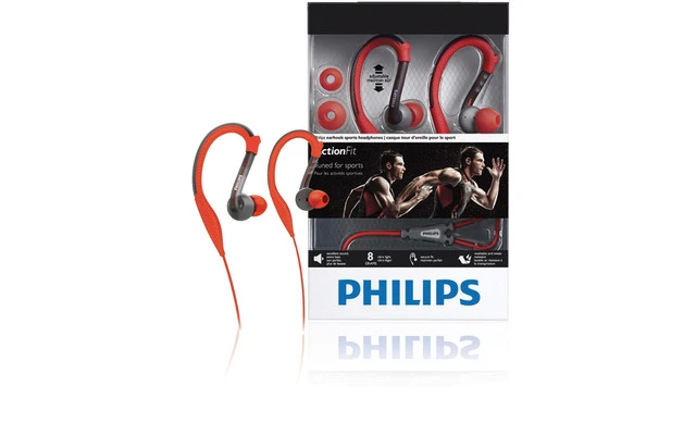 Auriculares deportivos ActionFit con gancho para la oreja
