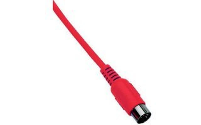 Adam Hall - Cable MIDI económico 3m Rojo
