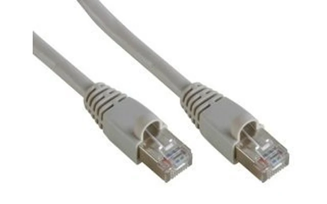 CABLE DE RED FTP, RJ45 APANTALLADO, CAT 5E (100Mbps), 2m
