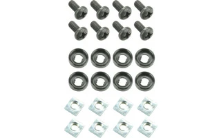 Adam Hall 19" Parts 5925 M8 AH - Kit completo para Montaje de 2 Equipos de 19"