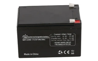 Batería de ácido plomo de 12 V 15 Ah