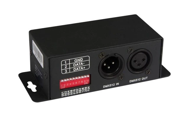 VelLight controlador DMX para tiras de LEDs digitales profesionales