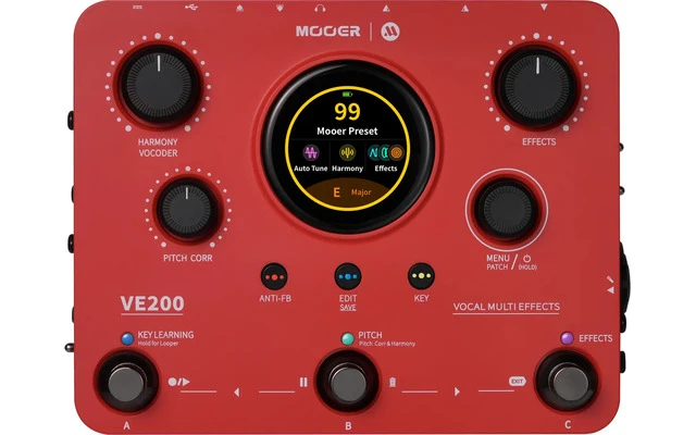 MOOER VE200 Vocal Multieffects