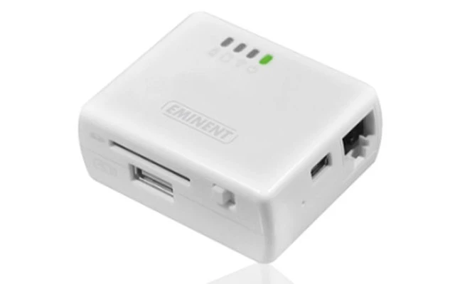EMINENT - LECTOR WIFI DE VIAJE ESPECIALMENTE DISEÑADO PARA DISPOSITIVOS DE APPLE