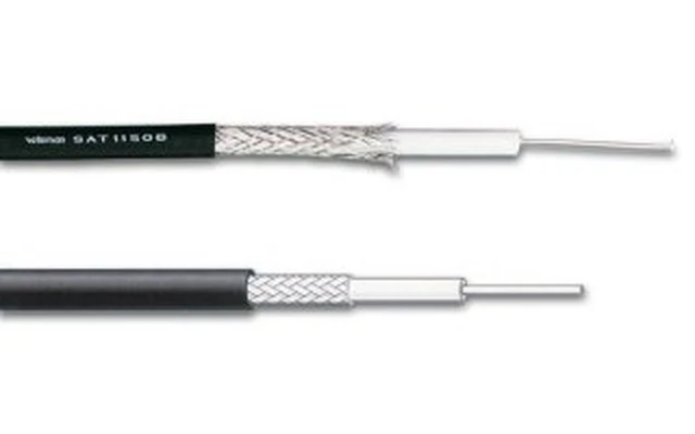 CABLE SATÉLITE COAXIAL 1.1/5.0 NEGRO