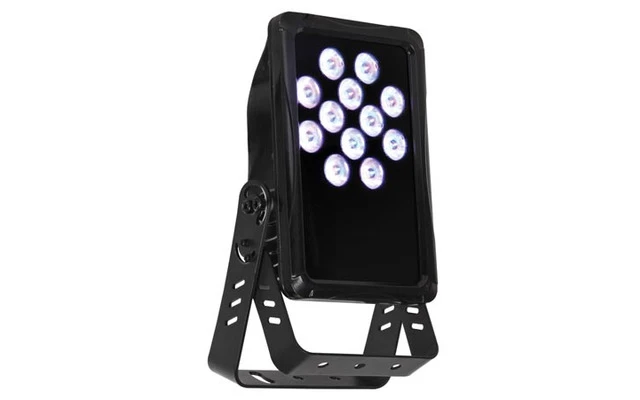 Foco LED - IP65 - para el uso en exteriores - 12 x LED RGB de 3W