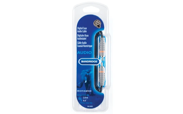 Cable Coaxial para Audio Digital 2.0 m