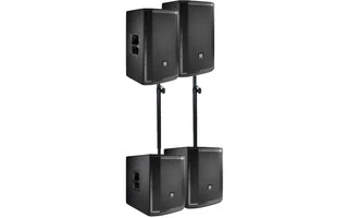 Disco Móvil JBL Pro PRX 812W + 815W XLF