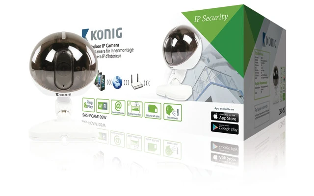 Cámara IP para interiores blanca - IPCAM105