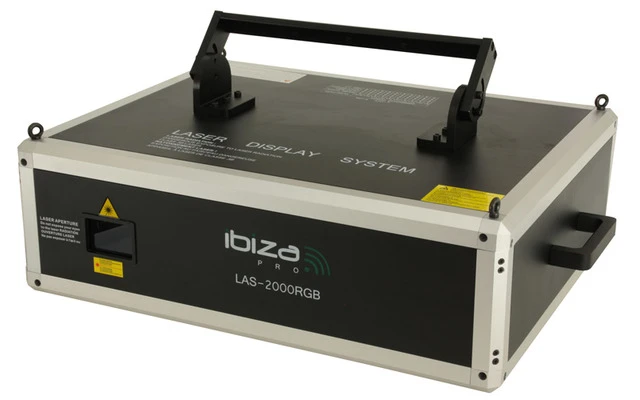 Laser Multicolor 2000mW ILDA - DMX